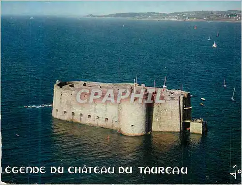 Cartes postales moderne Legende du Chateau du Taureau La Bretagne en Couleurs