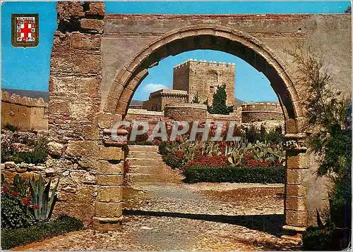 Cartes postales moderne Almeria Arc Romain de l'Alcazaba