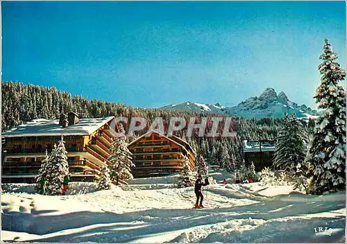 Cartes postales moderne Meribel (1600 m) Savoie La Dent de Burgin