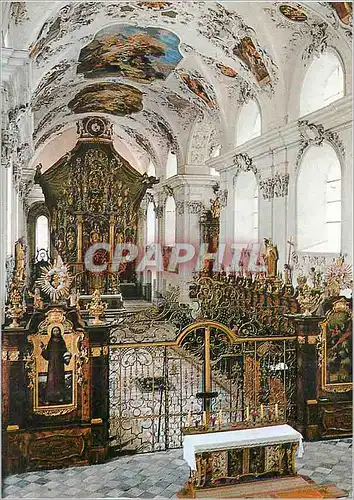 Moderne Karte Couvent Stams dans le Tyrol Eglise Collegiale