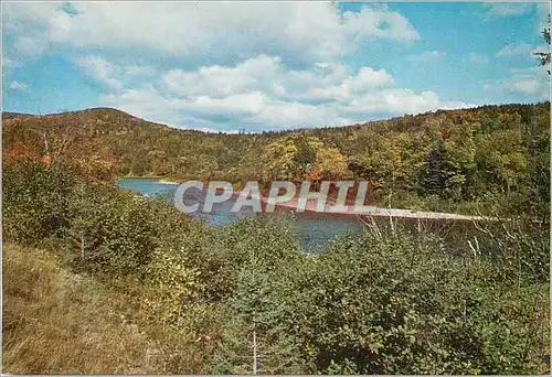 Moderne Karte Margaree River Cape Breton