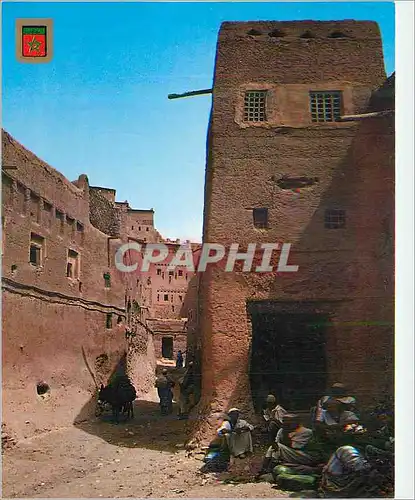 Cartes postales moderne Ouarzazate Rue de la Kasbah