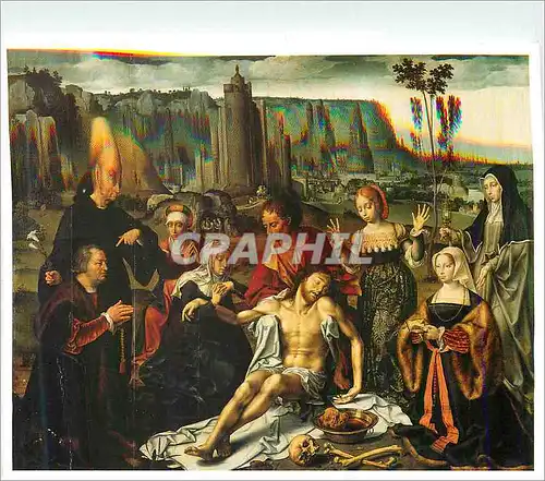 Cartes postales moderne Retable de la Deplaration du Christ Panneau Central