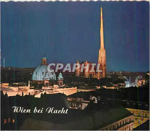 Cartes postales moderne Wien Bei Nacht