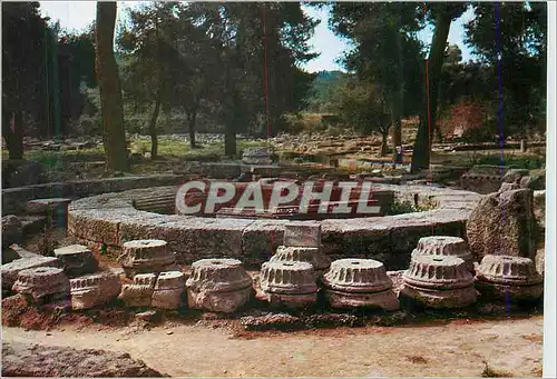 Moderne Karte Olympie Le Philippeion