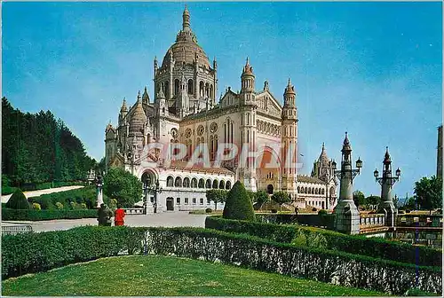 Cartes postales moderne Lisieux (Calvados) La Basilique Sainte Therese
