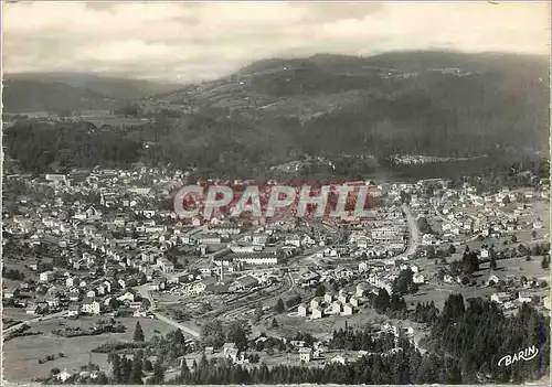 Moderne Karte Gerardmer Station Climatique (Alt 666 m) La Ville vue de la Roche des Bruyeres