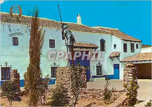 Cartes postales moderne Puerto Lapice La Mancha Venta del Quijote Place et Facade de la Vente Don Quichotte