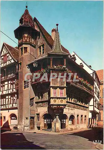 Moderne Karte Colmar L'Alsace Pittoresque Maison Pfister datant de 1537