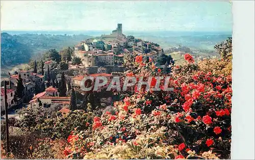 Moderne Karte La Cote d'Azur Saint Paul (Alpes Maritimes) Vue Generale