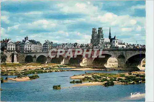Moderne Karte Orleans (Loiret) Les Merveilles du Val de Loire