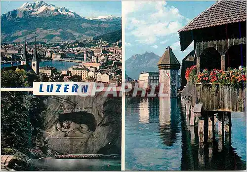 Cartes postales moderne Luzern