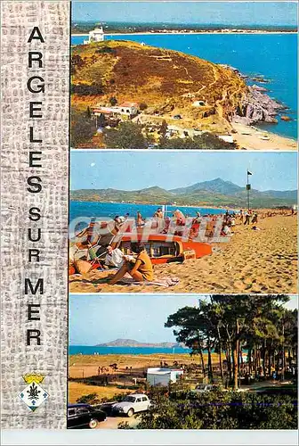 Cartes postales moderne Argeles sur Mer La Cote Vermeille (Pyrenees Orientales) Lumiere et Couleurs du Roussillon