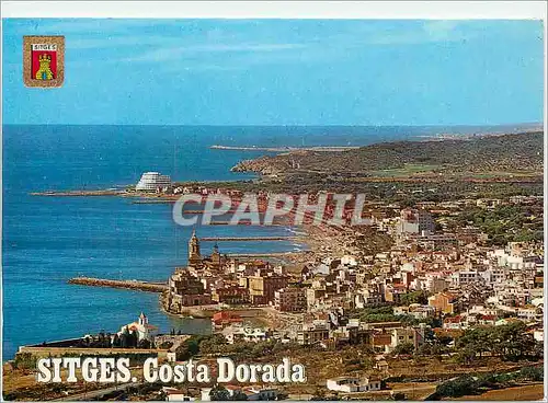 Cartes postales moderne Sitges Costa Dorada Vue Panoramique