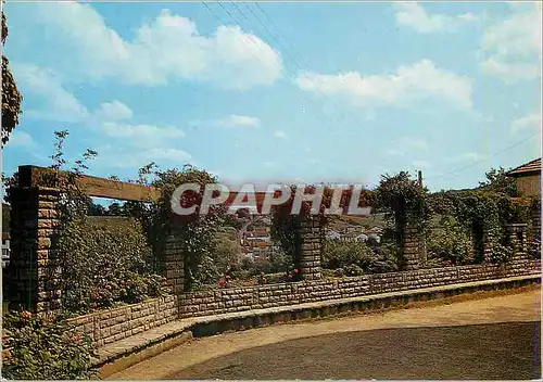 Moderne Karte Hasparren (Basses Pyrenees) La Pierre Romaine datant du IVe S