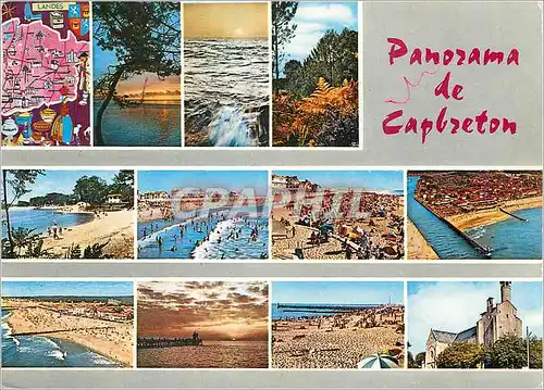 Cartes postales moderne Panorama de Cap Breton (Landes)