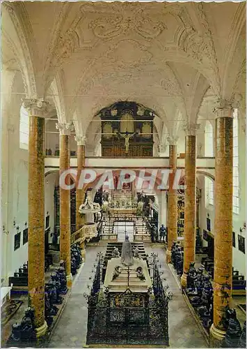 Moderne Karte Innsbruck Hofkirche Aufnahme nach Original Farbfilm Orgue