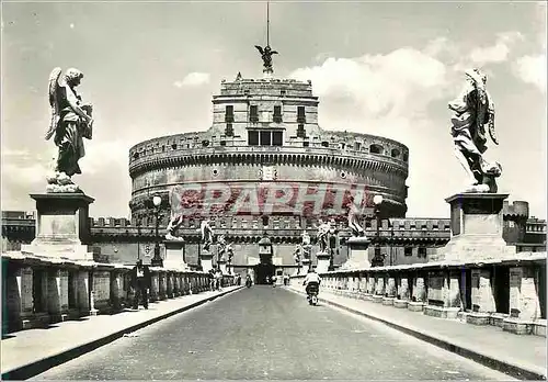 Cartes postales moderne Roma Chateau et Pont Saint Ange
