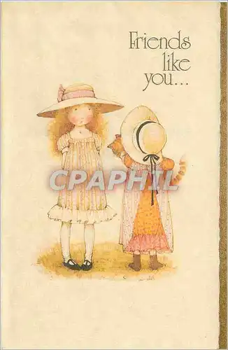 Cartes postales moderne Friends Like You Holly Hobbie American Greetings