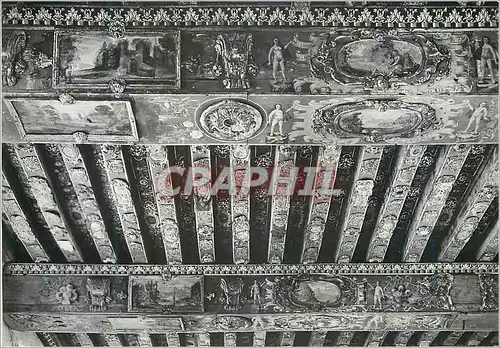 Cartes postales moderne Oiron (Deux Sevres) Le Chateau (XVIe et XVIIe S) Plafond du Salon du Roi