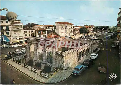 Moderne Karte Dax (Landes) Vue Plangeante sur la Fontaine d'Eau Chaude