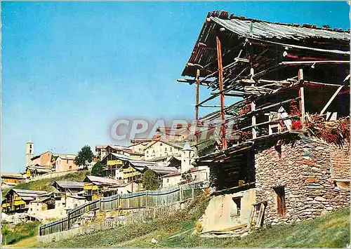Cartes postales moderne Saint Verant (2042 m) Les Hautes Alpes Le plus haut Village d'Europe Maisons Typiques du Village