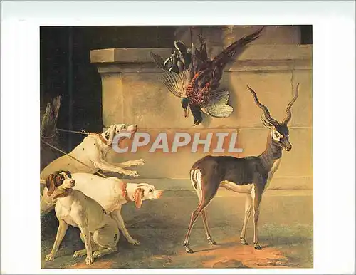 Cartes postales moderne Paris Grand Palais Exposition J B Oudry (1686 1755) Panneau Decoratif 1745