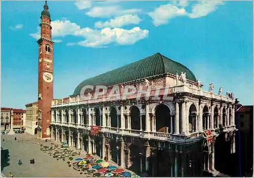 Cartes postales moderne Vicenza Place des Seigneurs Basilique Palladienne