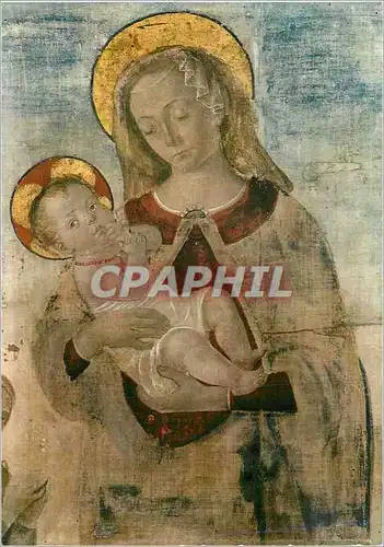 Cartes postales moderne Urbino Palazzo Ducale La Vierge avec L'Enfant