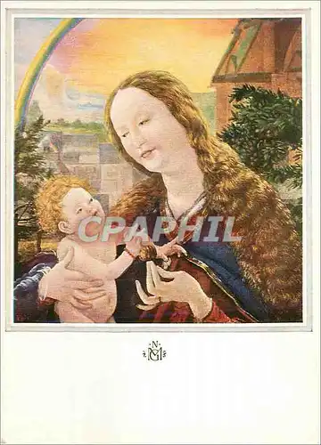 Cartes postales moderne Matthias Grunewald Oder Richtiger Mathis Gothardt um 1470 Madonna um 1520 (Detail)