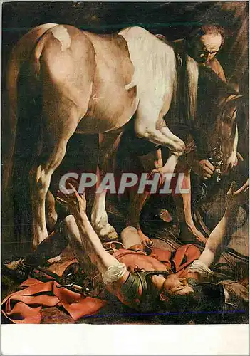 Cartes postales moderne Roma Le Caravage (1573 1610) Le Martyre de Saint Paul Eglise de St Maria del Popolo