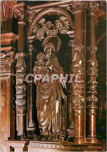 Cartes postales moderne Saint Bertrand de Comminges Ville Gallo Romaine Lugdunum Interieur de la Cathedrale La Vierge av