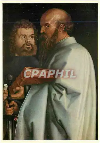 Cartes postales moderne Bayerische Munchen Albrecht Durer (1471 1528) Die Vier Apostol (1526) Paulus und Markus