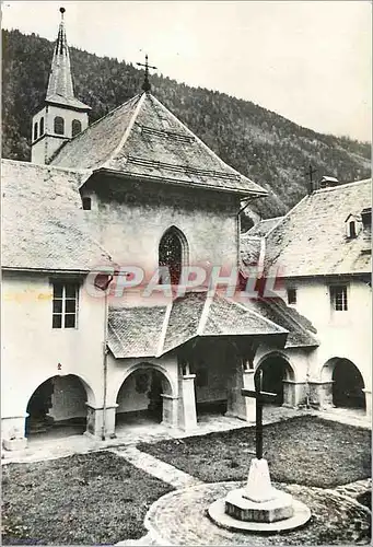 Cartes postales moderne Carmel du Reposoir (Haute Savoie) Porche d'entree de l'Eglise