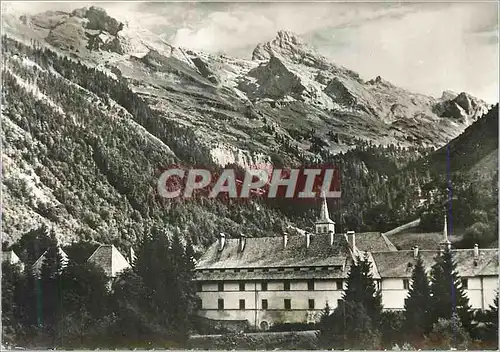 Moderne Karte Carmel du Reposoir (Haute Savoie) Le Monastere et la Chaine des Aravis