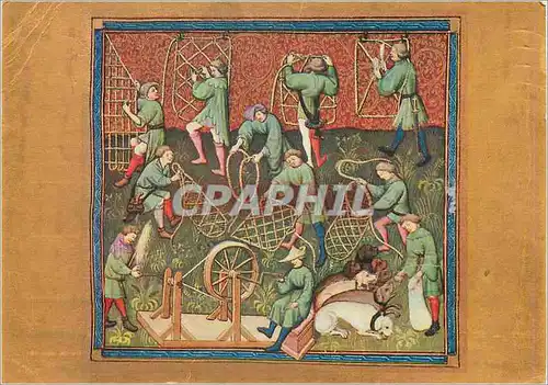 Cartes postales moderne Les Chasses a Chantilly Lacets et Pieges