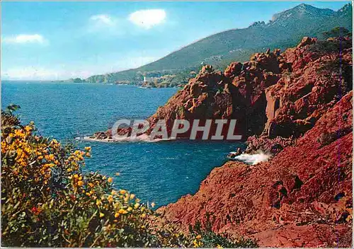 Cartes postales moderne Les Rochers Rouges L'Esterel Environs de Cannes