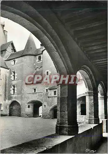 Cartes postales moderne Fougeres sur Bievre (L et Ch) Le Chateau Le Cloitre et la Cour Interieure