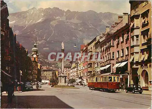 Cartes postales moderne Innsbruck Maria Theresien StraBe mit Nordkeste Tramway