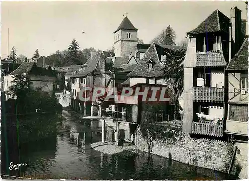 Moderne Karte Salies de Bearn (B P) Au Bord du Saleys