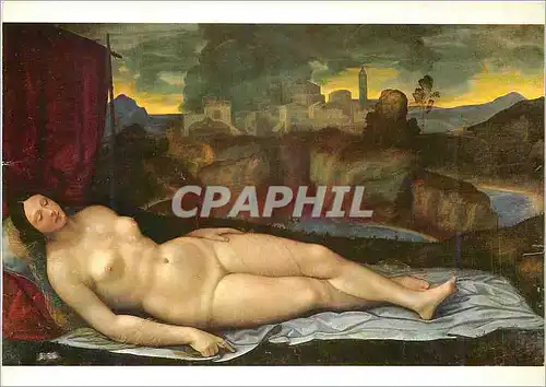 Cartes postales moderne Roma Girolamo Savoldo Venus dormant (Galerie Borghese)