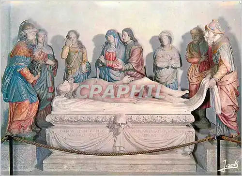 Moderne Karte Lampaul Guimiliau (Finistere) La Bretagne en Couleurs La mise au Tombeau (1676)