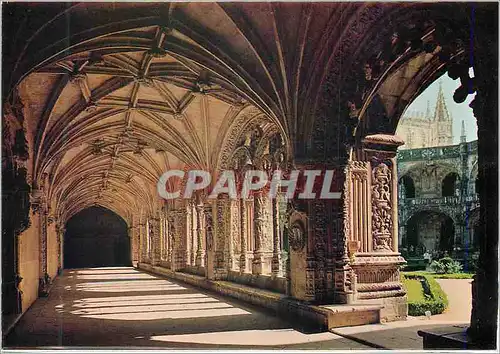 Moderne Karte Lisboa Mosteiro dos Jeronimos Claustros
