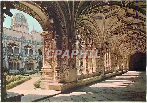 Cartes postales moderne Lisboa Claustro do Mosteiro dos Jeronimos