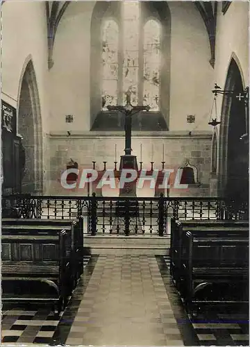Cartes postales moderne Carmel du Reposoir (Haute Savoie) L'Eglise A droite La Grille des Moniales