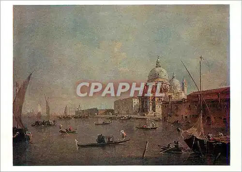 Cartes postales moderne Santa Maria della Salute Venice Francesco Guardi 1712 1793