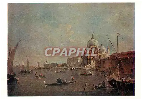 Moderne Karte Santa Maria della Salute Venice Francesco Guardi 1712 1793