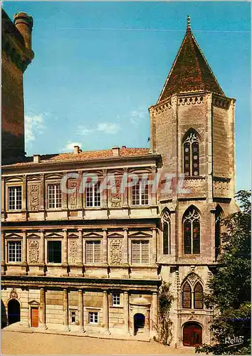 Cartes postales moderne Uzes (Gard) Le Duche Facade de Style Renaissance Construite par le premier duc d'Uzes