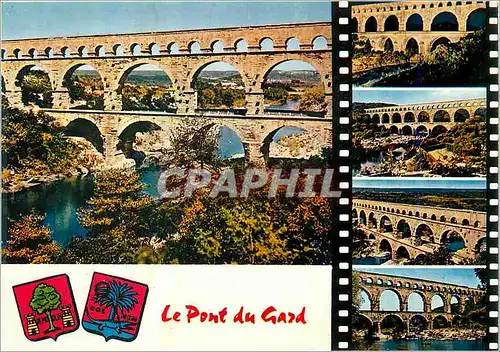 Cartes postales moderne Le Pont du Gard (Gard) Aqueduc Romain