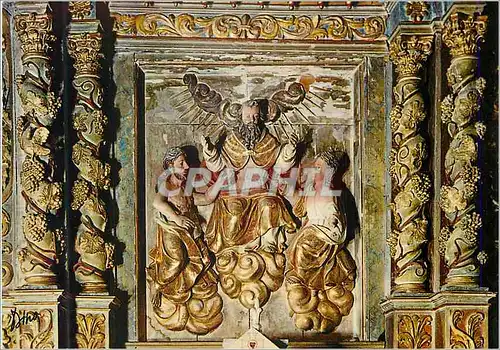 Moderne Karte Arts et Couleurs du Roussillon Ermitage de la Trinite Monument Historique Classe